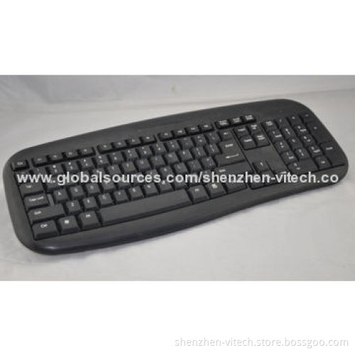 Unique Wired Keyboard, OEM Services Provided, 2.4GHz Connector